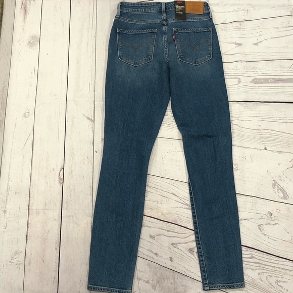 LEVI'S 721 26x30 High Rise Skinny Ripped Jeans - Picture 8 of 10